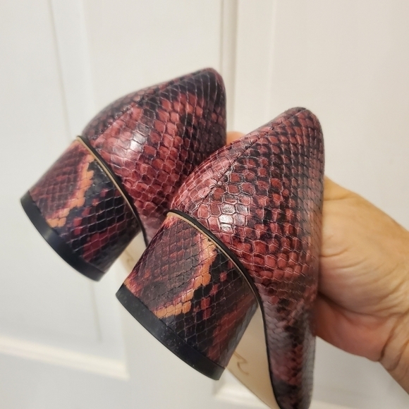NWOT 27 Edit Snakeprint Geneva Pumps Size 6.5 - Picture 8 of 14